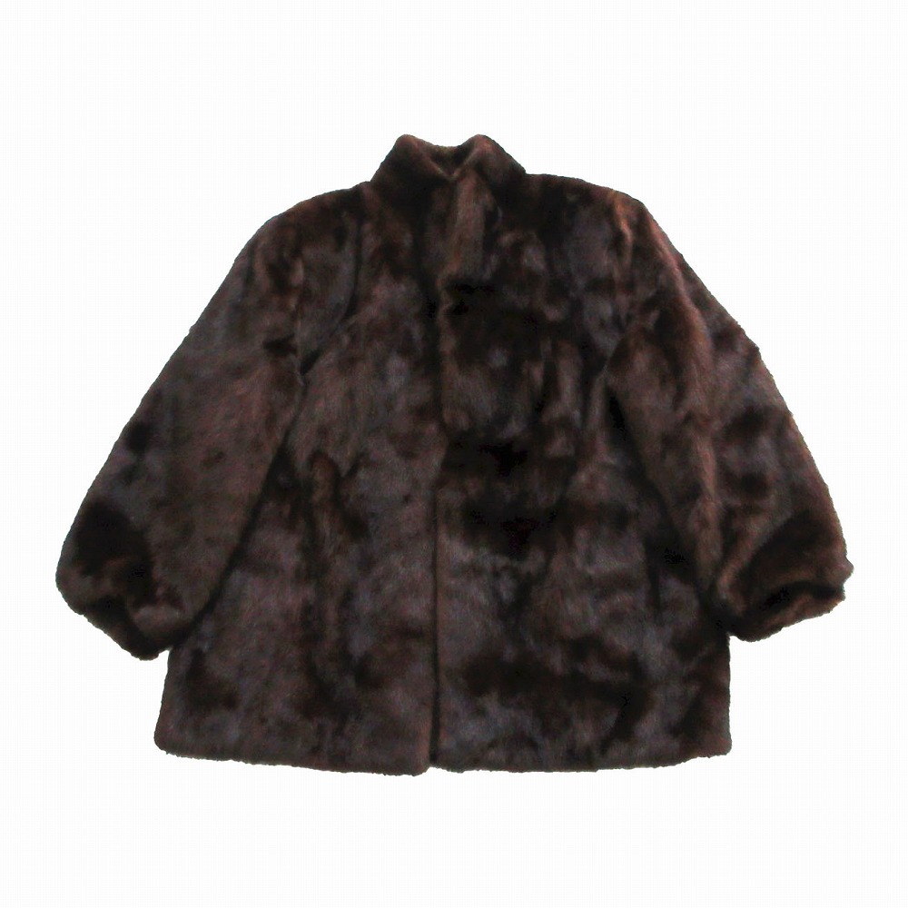 楽天市場】PARION パリオン アウター 毛皮 ミンク ハーフコート ファー