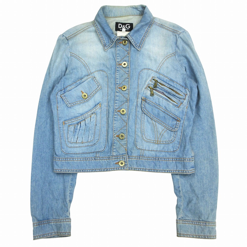 楽天市場】DOLCE&GABBANA ドルチェアンドガッバーナ ファー付き デニム