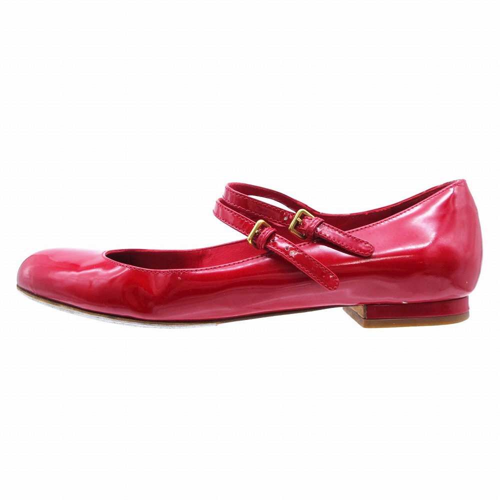 楽天市場】ミュウミュウ （MIUMIU） パテント エナメル フラット