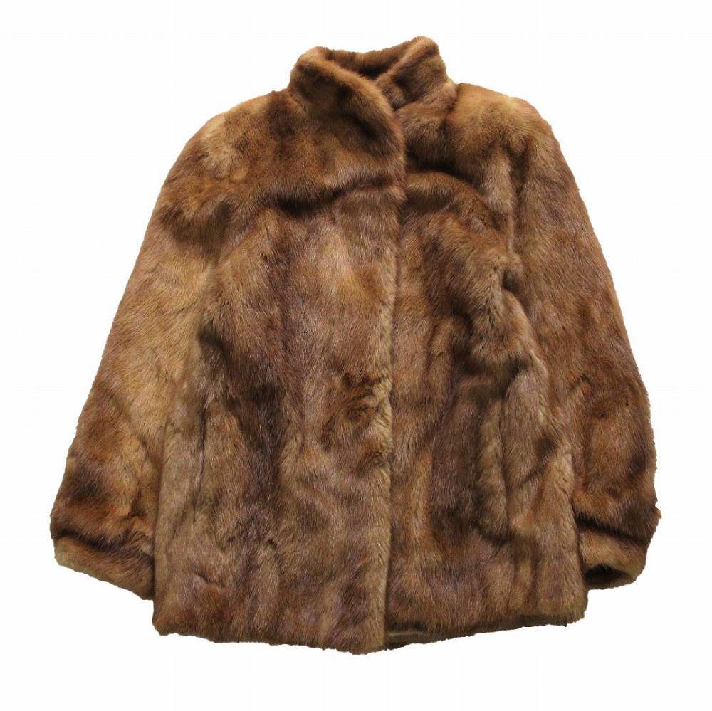 楽天市場】PARION パリオン アウター 毛皮 ミンク ハーフコート ファー