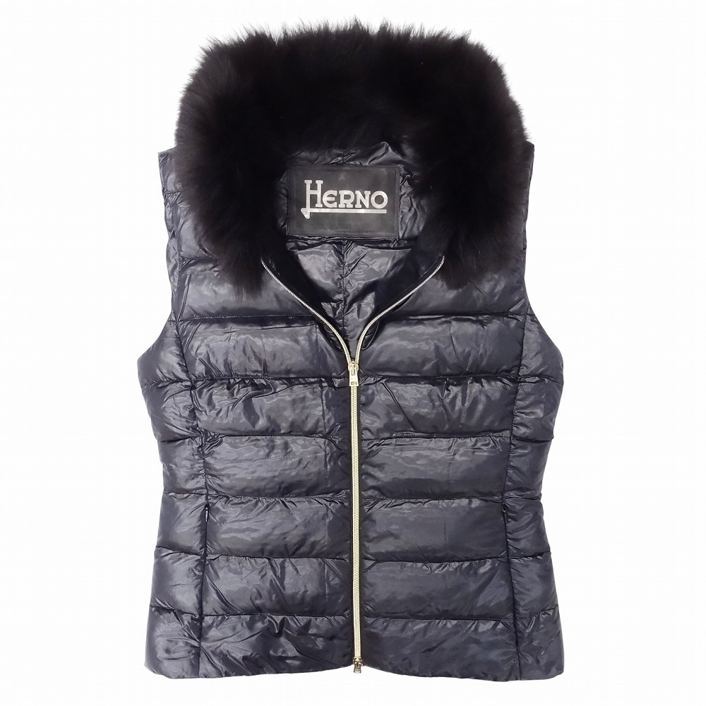 ヘルノ　半袖ダウン　HERNO 楽天市場】【HERNO】ヘルノ 半袖 ダウンジャケット ベスト