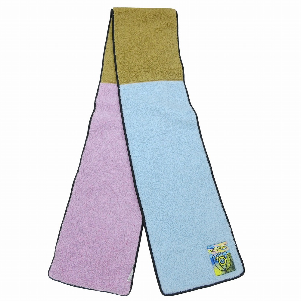 LOEWE ロエベ マルチカラー ボアマフラー サイズ30×235cm レディース 【中古】