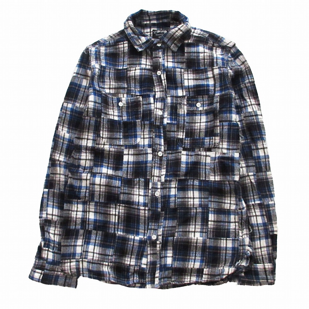 楽天市場】USA製 90s~00s OLD STUSSY Cotton BD L/S Shirt カーキ L