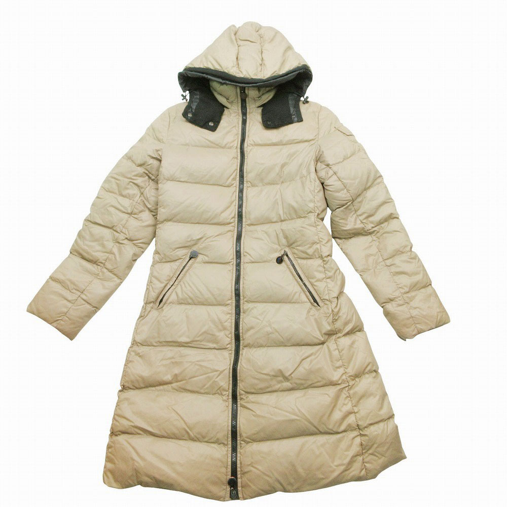 MONCLER モンクレール MOKA モカ ダウンコート アウター ロング フード付き ナイロン ジップアップ 0 XS レディース 【中古】 19,667円
