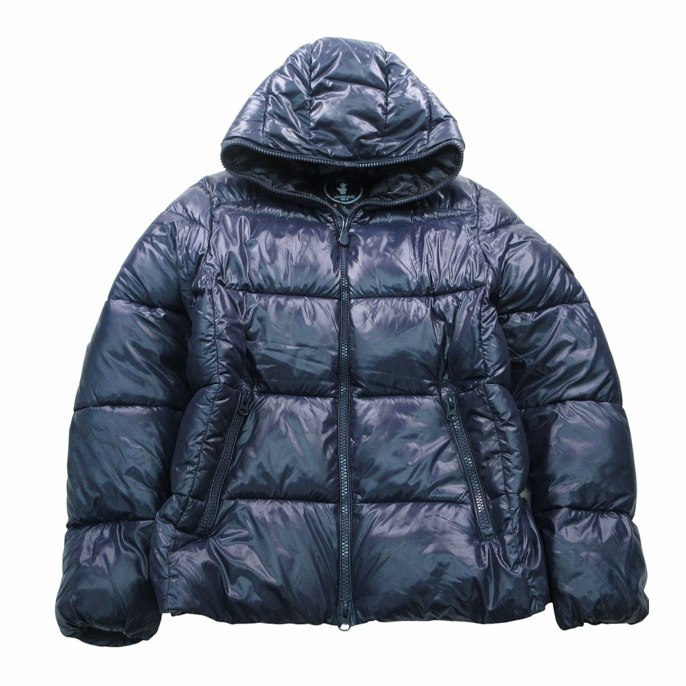 SAVE THE DUCK セイブザダック 中綿 ジャケット フード付 ジップアップ ブルゾン EDGARD D31280M LUCK17 メンズ M 【中古】