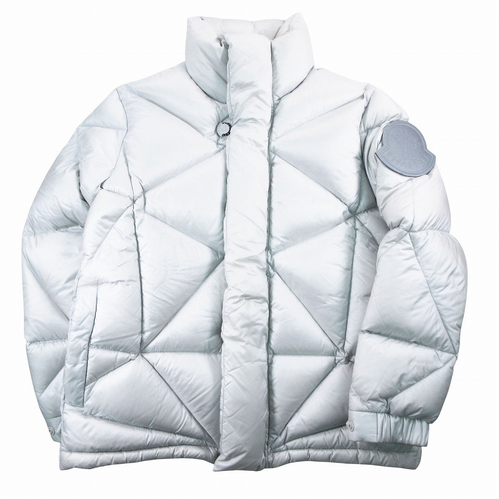MONCLER モンクレール OAK PHARRELL WILLIAMS ファレルウィリアムス ダウンジャケット ライトグレー サイズ0 XS メンズ 【中古】