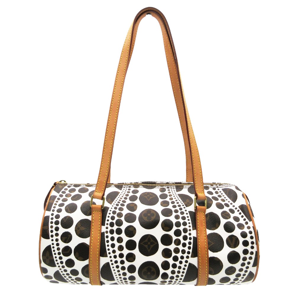 LOUIS VUITTON ルイヴィトン M40687 パピヨンGM 草間彌生コラボ ハンドバッグ モノグラムキャンバス レディース 【中古】 /TNT