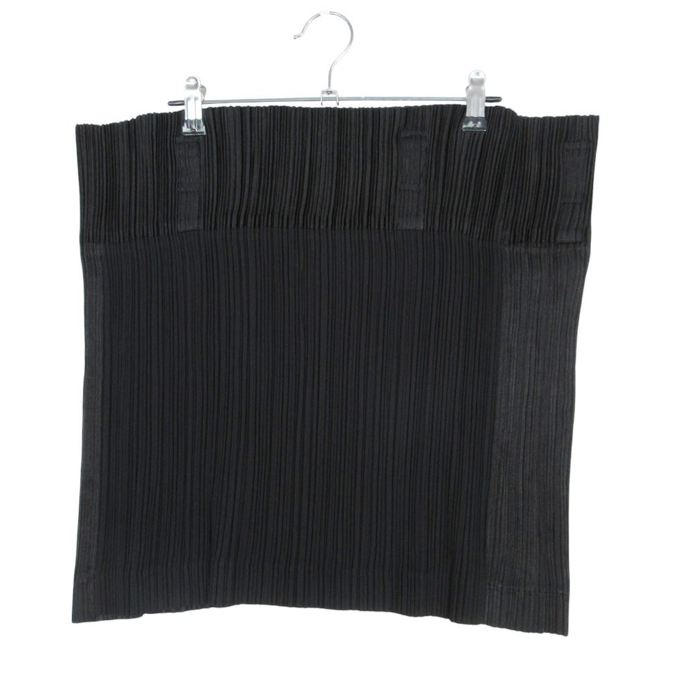 ISSEY MIYAKE イッセイミヤケ 95SS ヴィンテージ プリーツ ハイウエスト ミニスカート ボトムス ブラック M IM51-FG801 【中古】