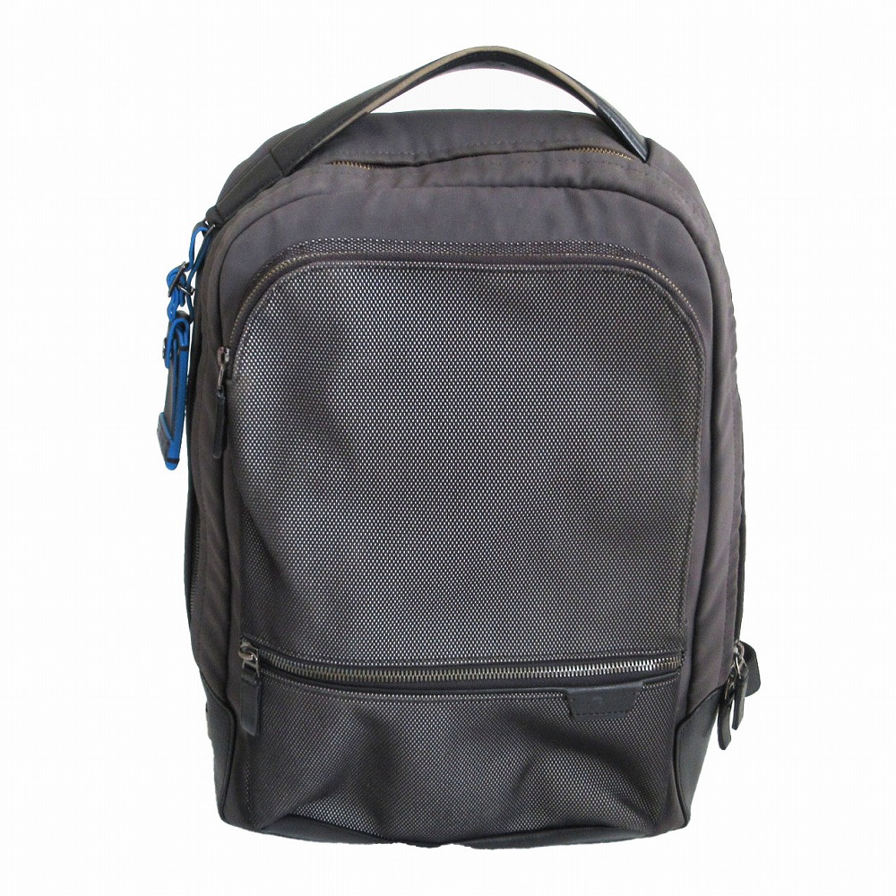TUMI HARRISON トゥミ ブラッドナー bradner バックパック リュック グレー ブラック メンズ 【中古】 10,425円