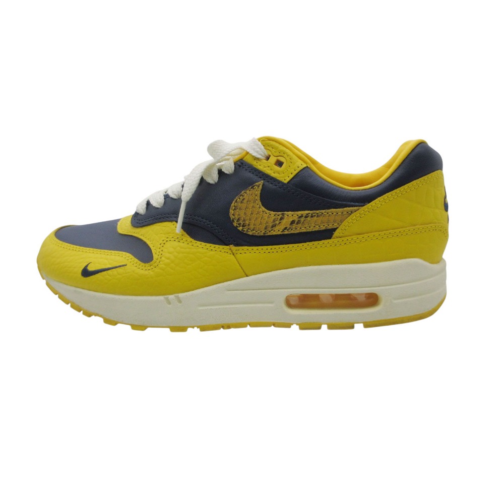NIKE ナイキ ウィメンズ エア マックス 1 プレミアム ミッドナイト ネイビー/バーシティ FJ5479-410 28cm AIR MAX 1 PRM 【中古】