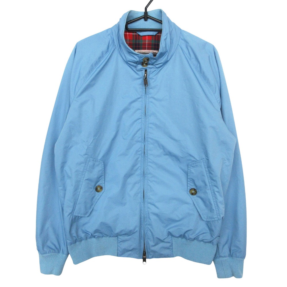 BARACUTA バラクータ 1701183 G8 ハリントンジャケット スイングトップ ブルゾン アウター ライトブルー サイズ38 S メンズ 【中古】