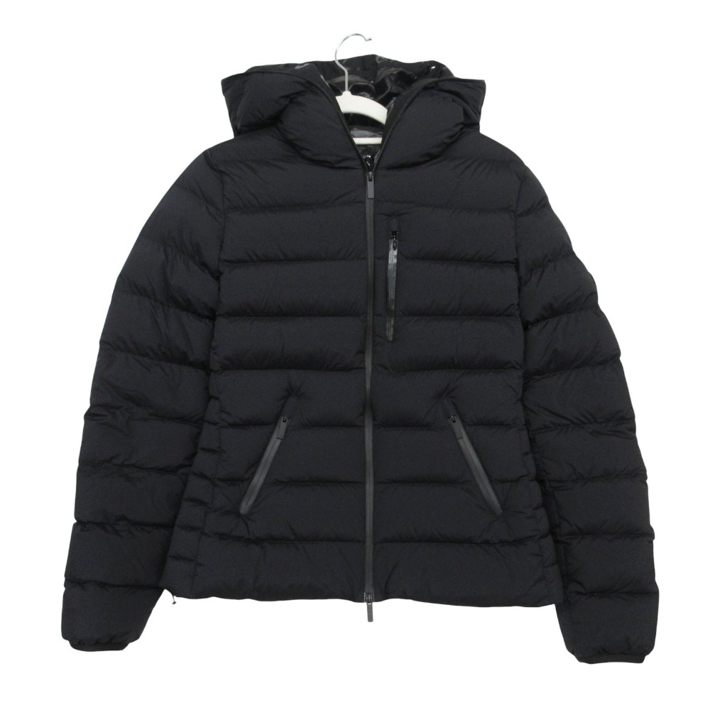 極美品 23aw MONCLER モンク軌跡 HERBE 落ち込む上衣 上衣 ナイロン I20931A00197 大きさ00 黒いこと レディース 【中古】