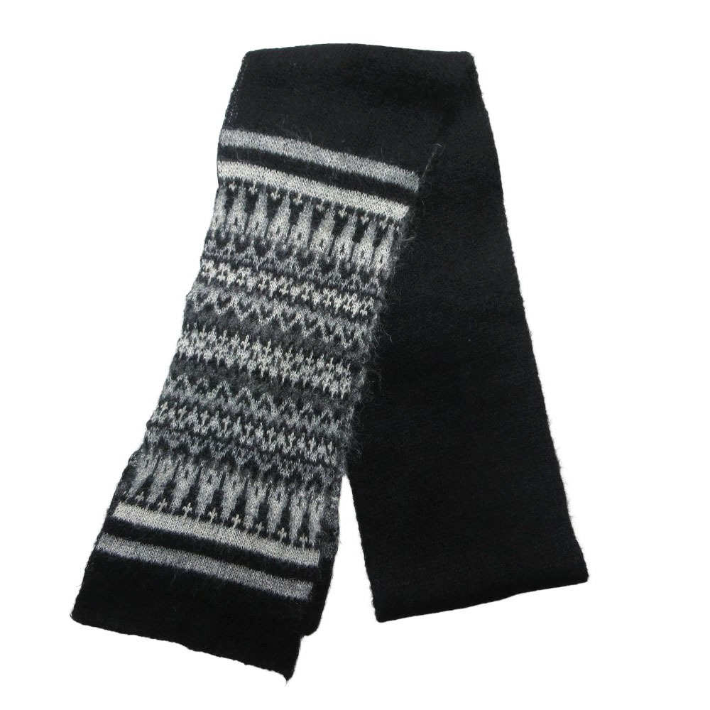 00s Archive DIOR HOMME by Hedi Slimane 2006AW ディオールオム エディ期 ロング えり巻き モヘア ノース バイ色つや 【中古】