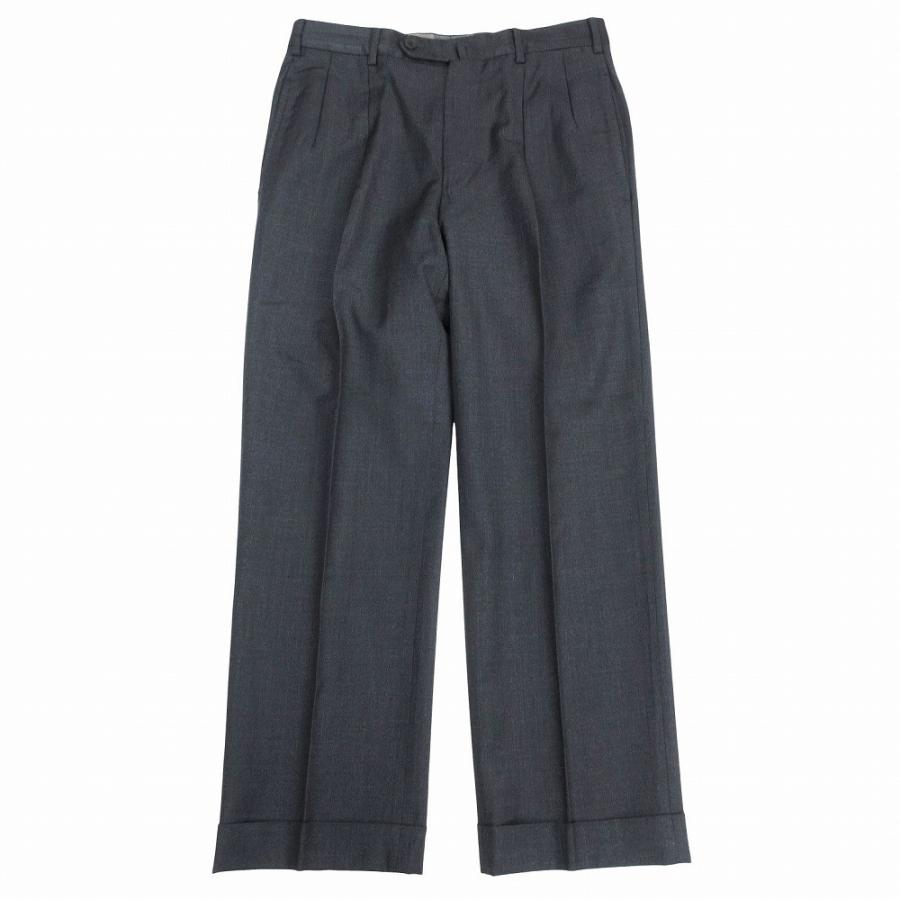 INCOTEX インコテックス パンツ スラックス SUPER 100s ウール ボトムス グレー 48【M】 メンズ 【中古】
