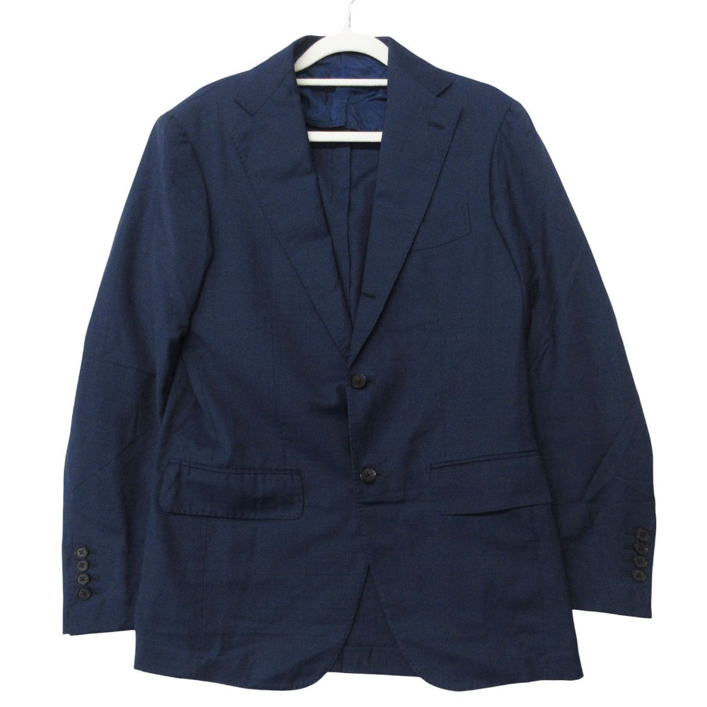 Brilla per il gusto ブリッラ ペル イル グスト ビームス別注 スーツ セットアップ 2B ウール 1タック ブルー 44【S】 メンズ 【中古】