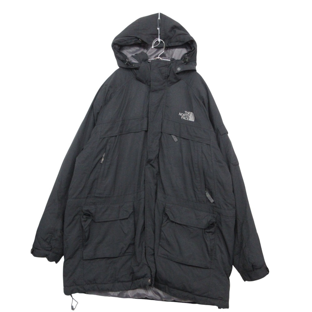 THE NORTH FACE ザ・ノースフェイス 落ちこむ上衣 マクマードパーカー Hyvent  ナイロン アウター 黒いこと【XXXL】 メンズ 【中古】