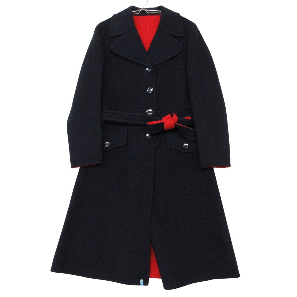 Herno 地獄ノ チェスターコート ４名取り草 ロング アウター 上衣 米国海軍 42【M】 メンズ 【中古】