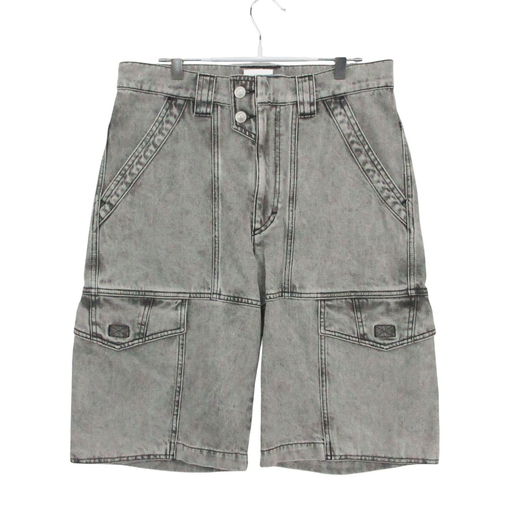 美品 ISABEL MARANT イザベルマラン ジーンズ 遊撃手ズボン下 積貨委託貨物 さる股引き 二分の一丈 SH0045HA-A1H30H ボトムス 薄墨色 29 メンズ レディース 【中古】