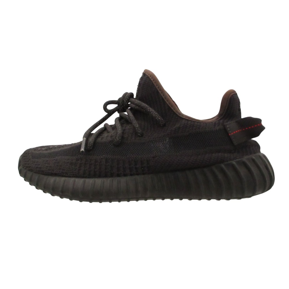 adidas Originals アディダスオリジナルス スニーカー イージーブースト 350 V2 YEEZY BOOST 350 V2 黒いこと 7 25糎 メンズ 【中古】