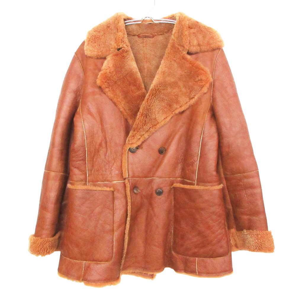 MAX MARA マックスマーラ ピーコート 白曳き船 駱駝100% ダブル乳ぶさ 遊撃手丈  赤銅色ベージュ 36【S】 レディース 【中古】