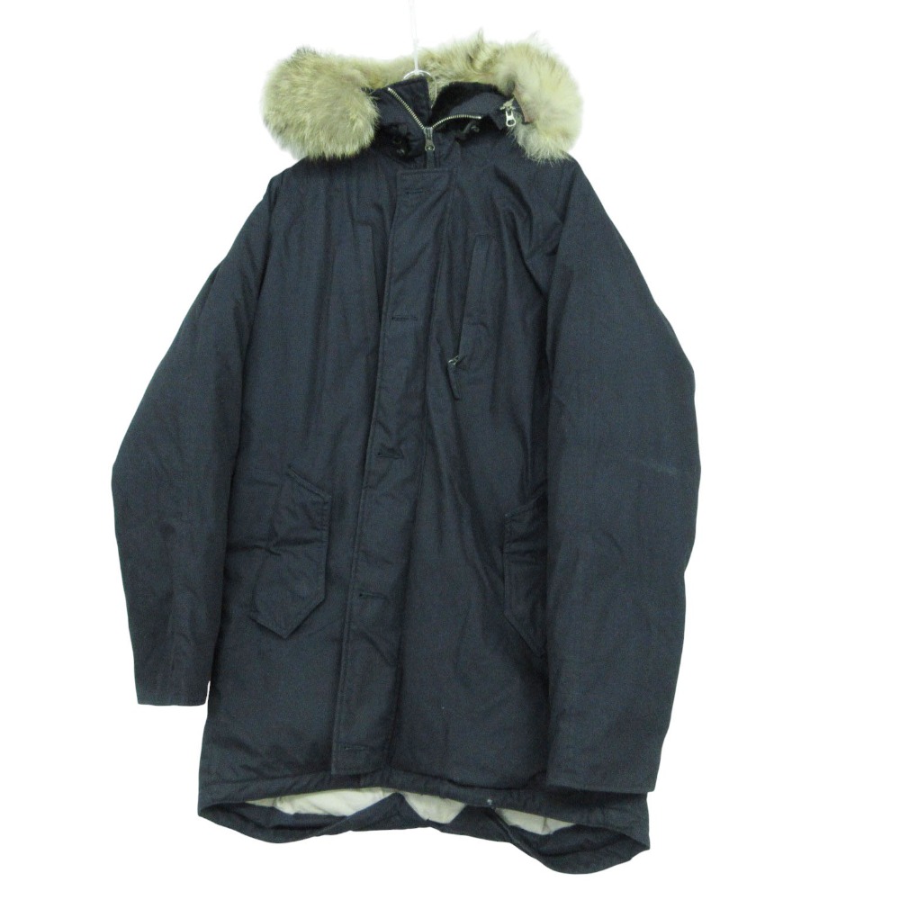 すべり出し 90s Supreme シュプリーム 落ちこむ上衣 ヴィンテージ N-3B 厚地の外套 ロング ボンネット 米国海軍 M【M】 メンズ 【中古】