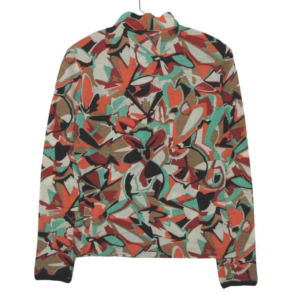 Missoni ミッソーニ カットソー イタリア製 ウール混 カシミア混 柄 ホワイト&times;ベージュ 42【M】 レディース 【中古】｜コムレイドバージ店
