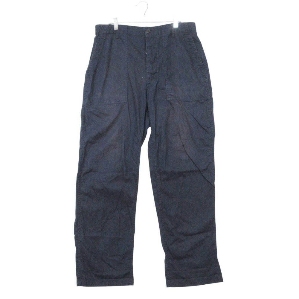 Engineered Garments エンジニアードガーメンツ パンツ ベイカー ミリタリー ボトムス フルレングス ネイビー L【L】 メンズ 【中古】｜コムレイドバージ店