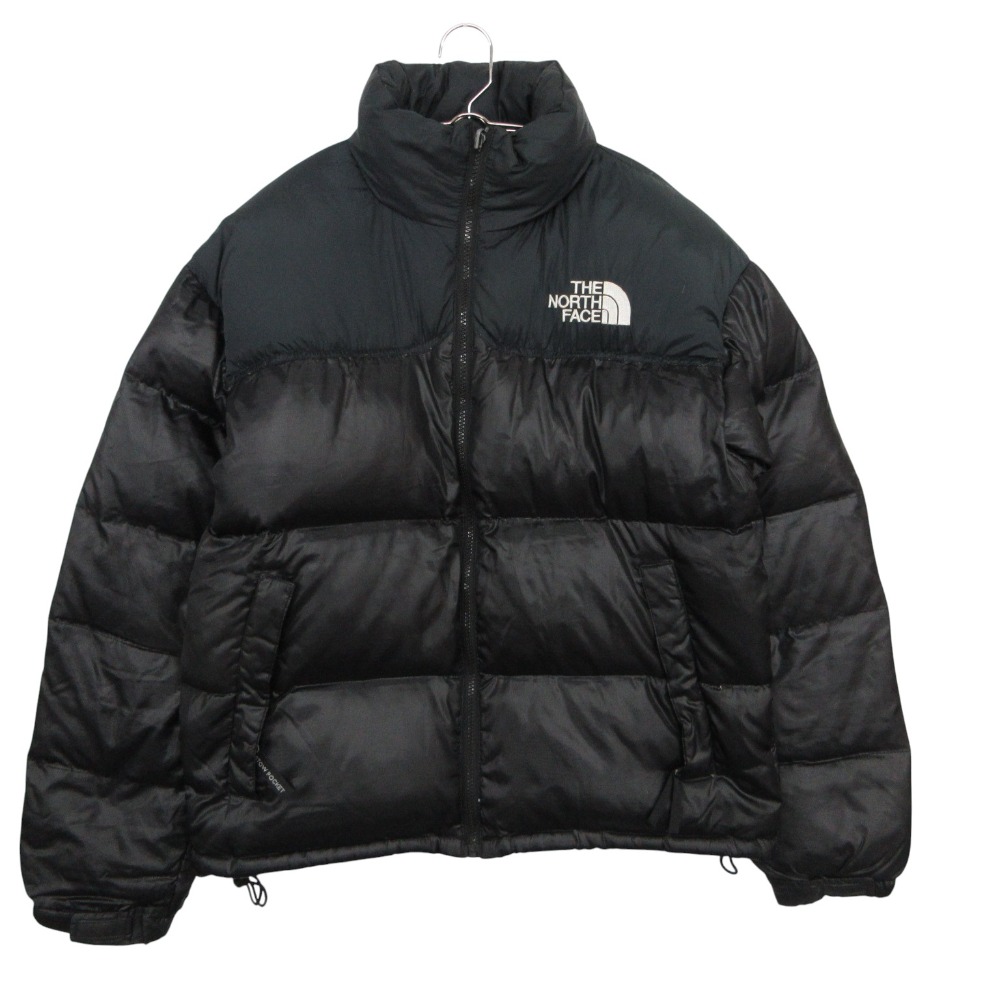 THE NORTH FACE ザ・ノースフェイス ダウンジャケット ヌプシ USA製 90s Vintage アウター フード ブラック M【M】 【中古】｜コムレイドバージ店