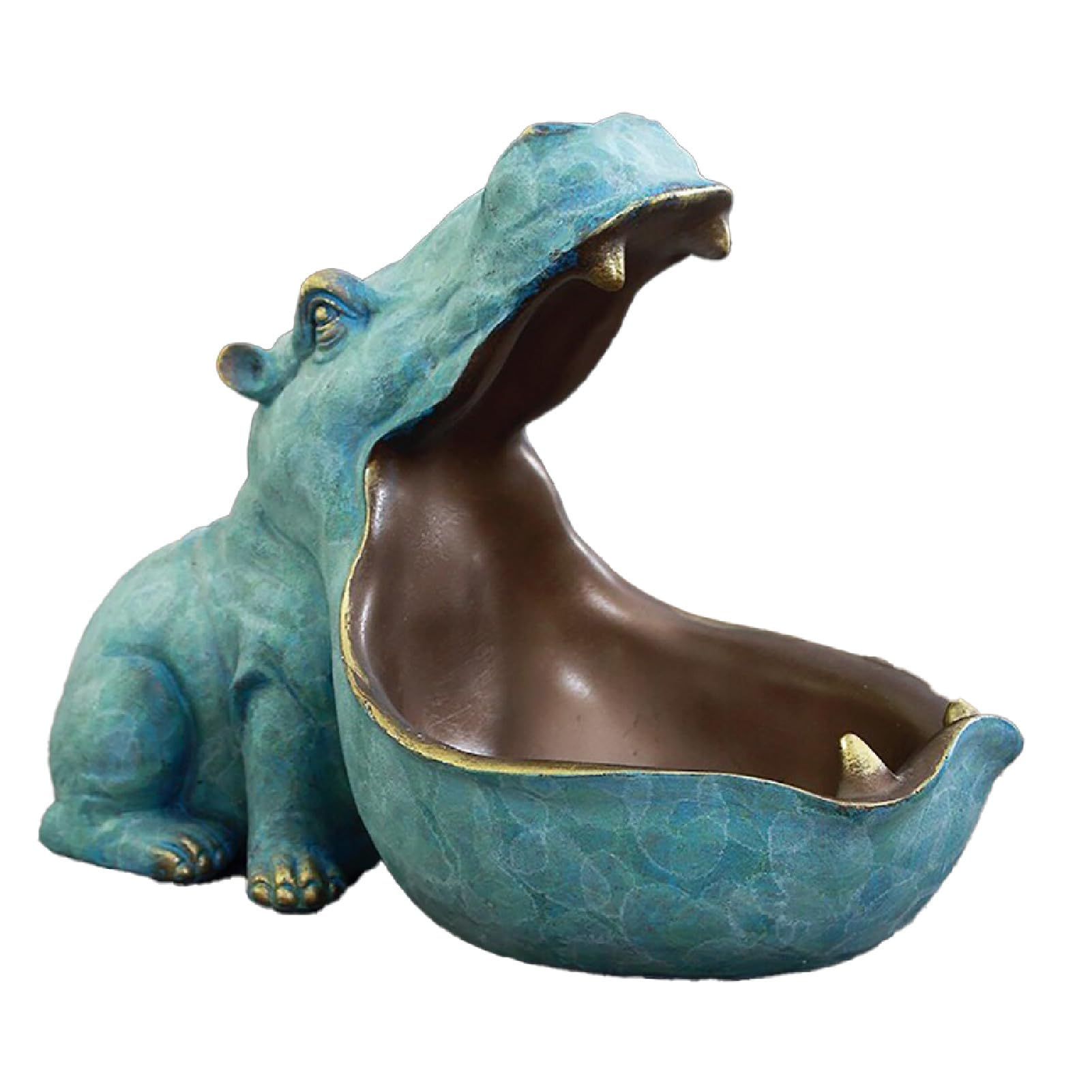 楽天市場】カバの置物おもしろ雑貨置物インテリアおしゃれ小物入れカバ