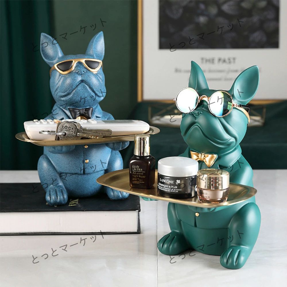 像樹脂 犬 いぬ 置物彫刻 ホーム 玄関 テーブルデコレーション 置物 飾り 装飾品