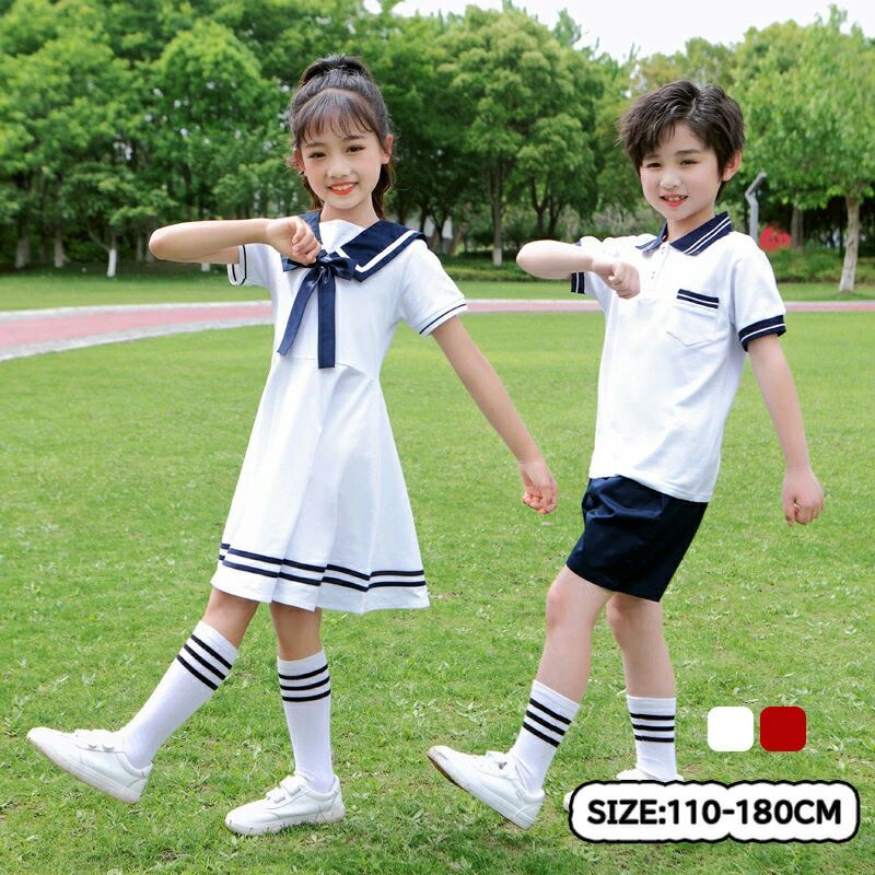 【楽天市場】110-180cm 女児服 かわいい 入園式 七五三 子ども 幼児 セーラー フォーマルワンピース キッズ レッド 白 ワンピース ...