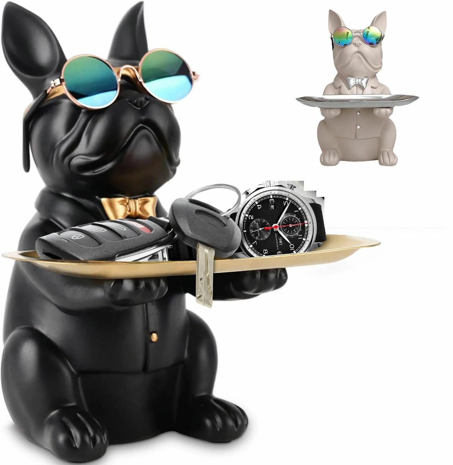 【最終値下げ！】 メニューボード 付き 犬 の 置物 lh2375-1.jpg