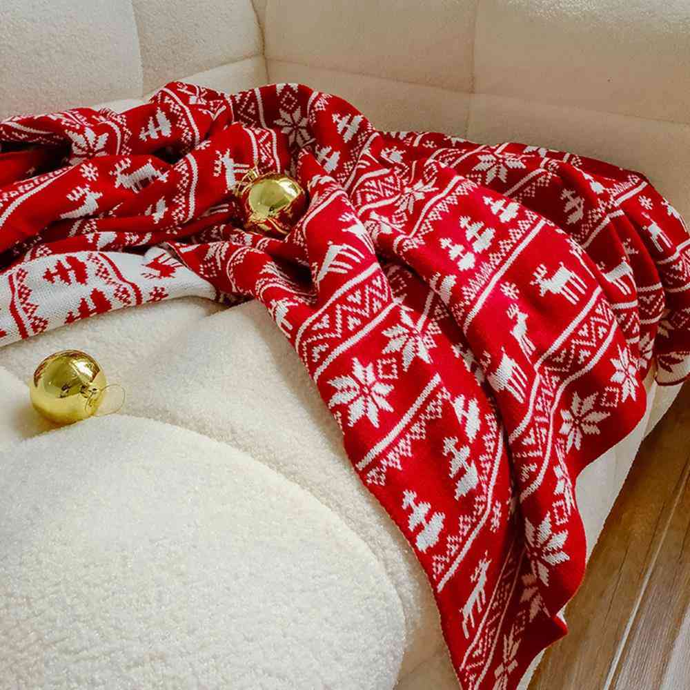 ブランケット　クリスマス　毛布　クリスマスプレゼント　可愛い　おしゃれ　ひざ掛け　肩掛け　装飾毛布　秋冬　もこもこ　ハーフケット　子ども　お昼寝毛布　リバーシブル　オフィス　ベッド用　ギフト｜Nartooston