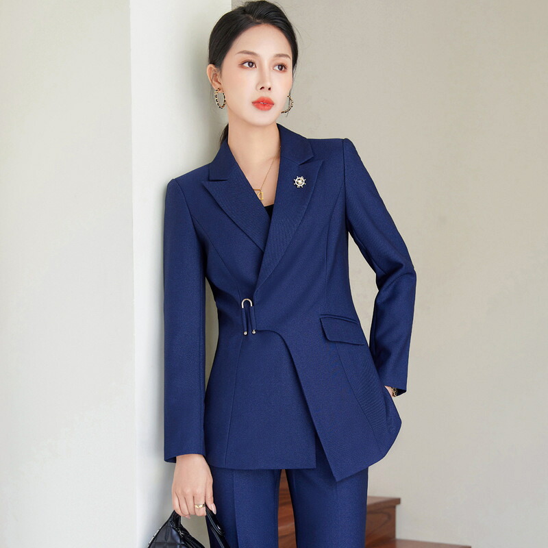 背広 2点仕掛ける レディース ズボン下背広 セットアップ 事務服 商行為 フォーマル 通い 面談 卒式 はいり込む式 20代 30代 40代
