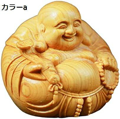 木製仏像風水装飾コレクション手彫りリビングルームの棚の装飾｜Nartooston