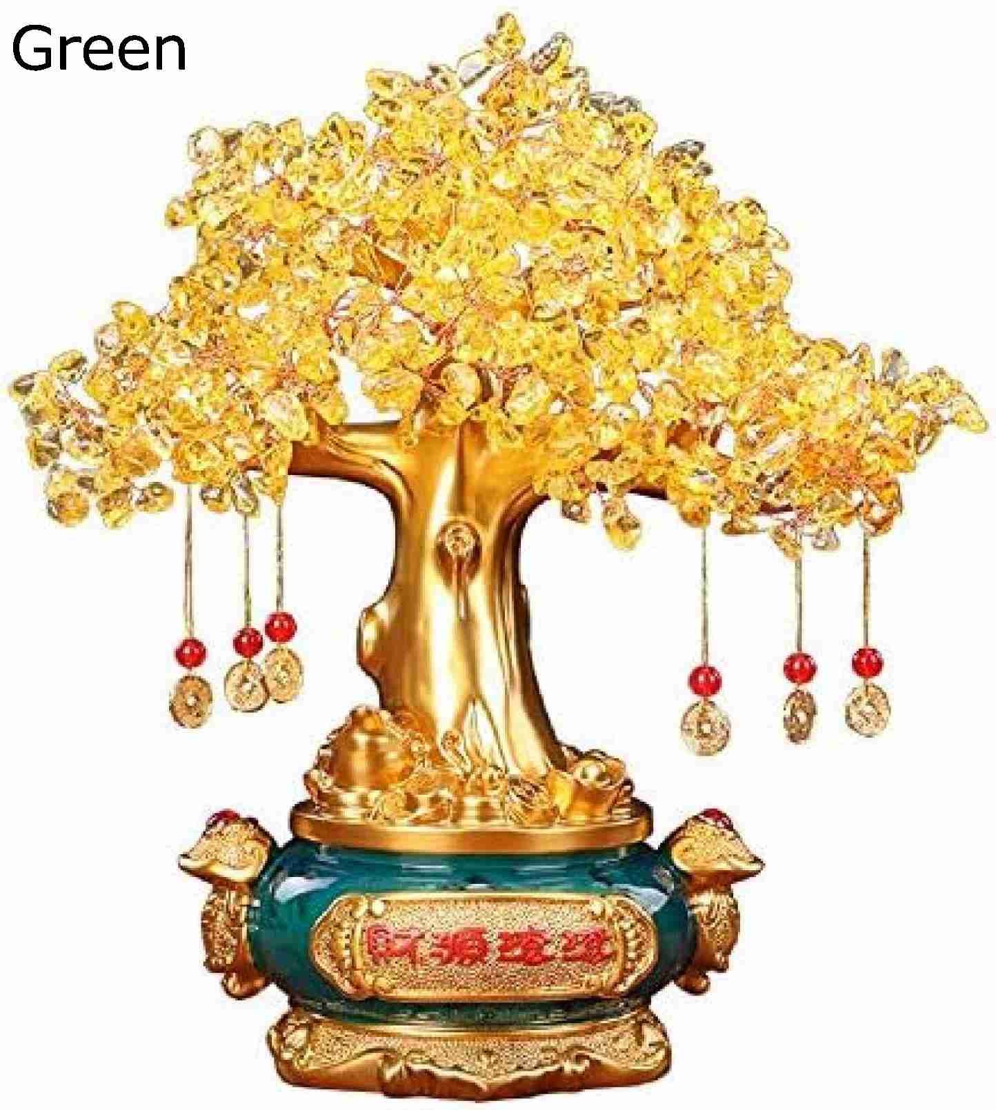 招財樹 金 なる木 リビングルーム ため ライフオーナメントレイキクリスタルオフィステーブル装飾 ナチュラルクリスタルマネーツリー風水ツリー 装飾品 置物 風水金運｜Nartooston