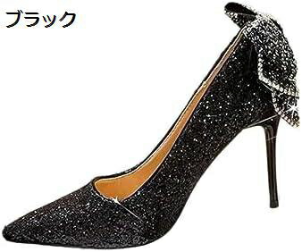 グリッター パンプス キラキラ レディース ラメ ハイヒール ピンヒール 9cm とんがり ポインテッドトゥ ウェディング お呼ばれ パーティー 二次会 演奏会 おしゃれ 可愛い ブライダルシューズ セクシー 発表会 大きいサイズ｜Nartooston