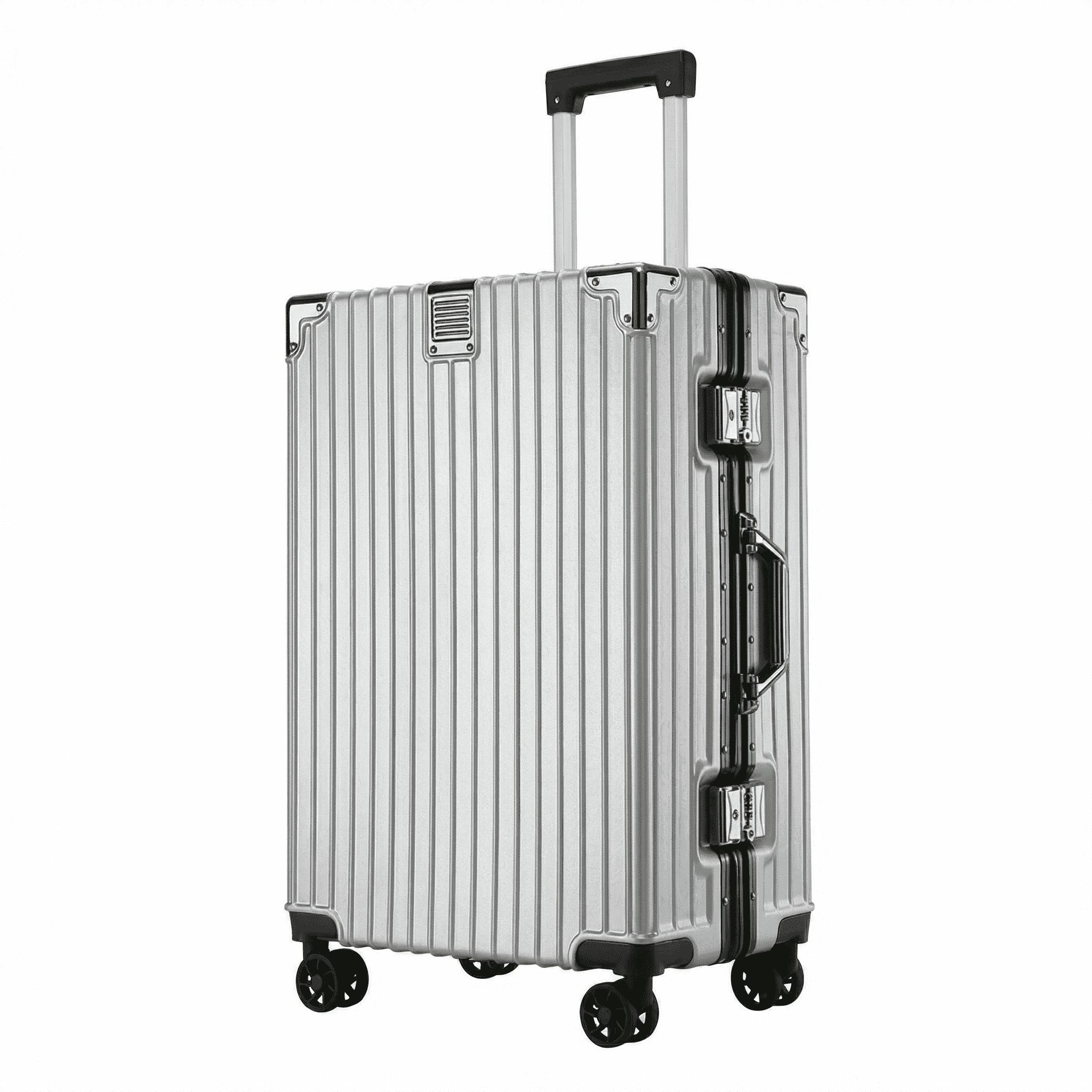 旅行バッグ キャリーバッグ レディース メンズ 遠足 持ちはこび入れもの 今めかしい 軽さ 静音 ダブルキャスター 大静電容量 旅する 商行為 出張 卒旅する 外国で 国内 捉え所のない印字機 耐衝撃 縦縞 牢固たる
