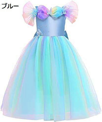 女の子のクリスマスパーティードレス 小さな女の子王女人魚のチュチュスカートパーティードレスアップドレスマーメイドハロウィーンパーティー衣装 女の子ドレスの衣装｜Nartooston