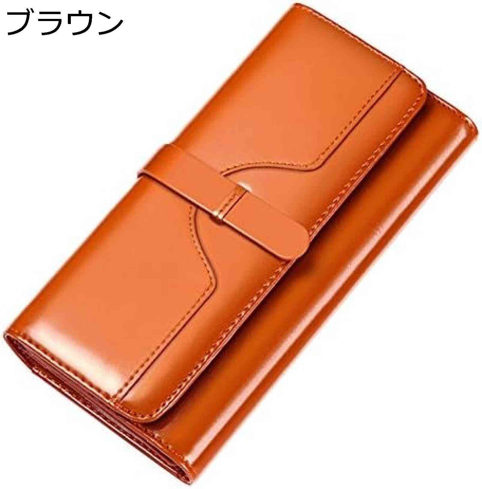 長財布 ウォレット オイル仕上げ 革製 スナップ式 RFID＆磁気スキミング防止 レディース 大容量 男女兼用 三つ折り 財布｜Nartooston