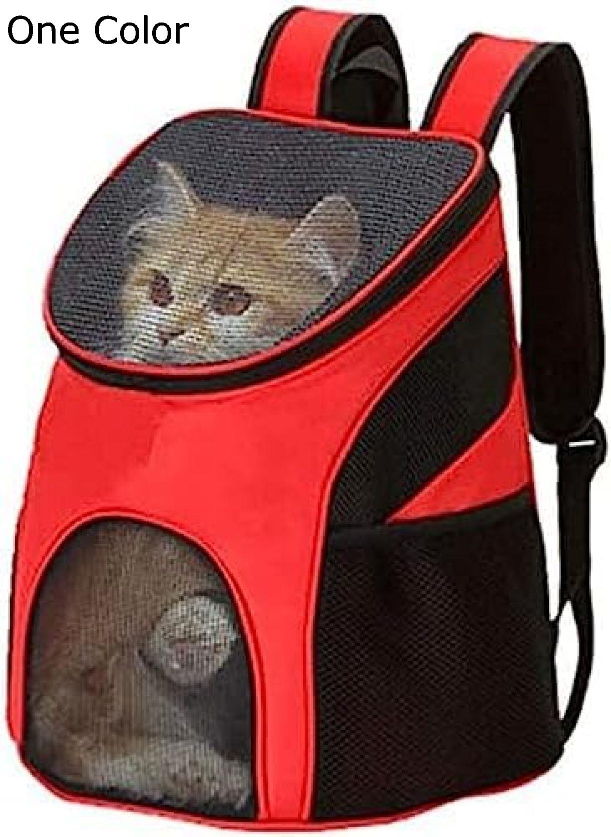 ペット キャリーバッグ 36*31*45cm 犬 猫 リュック 折り畳み式 犬用 猫用 きゃりーバッグ 小型犬 小動物用 旅行 通院 災害避難 バッグ One Color お出かけリュック｜Nartooston