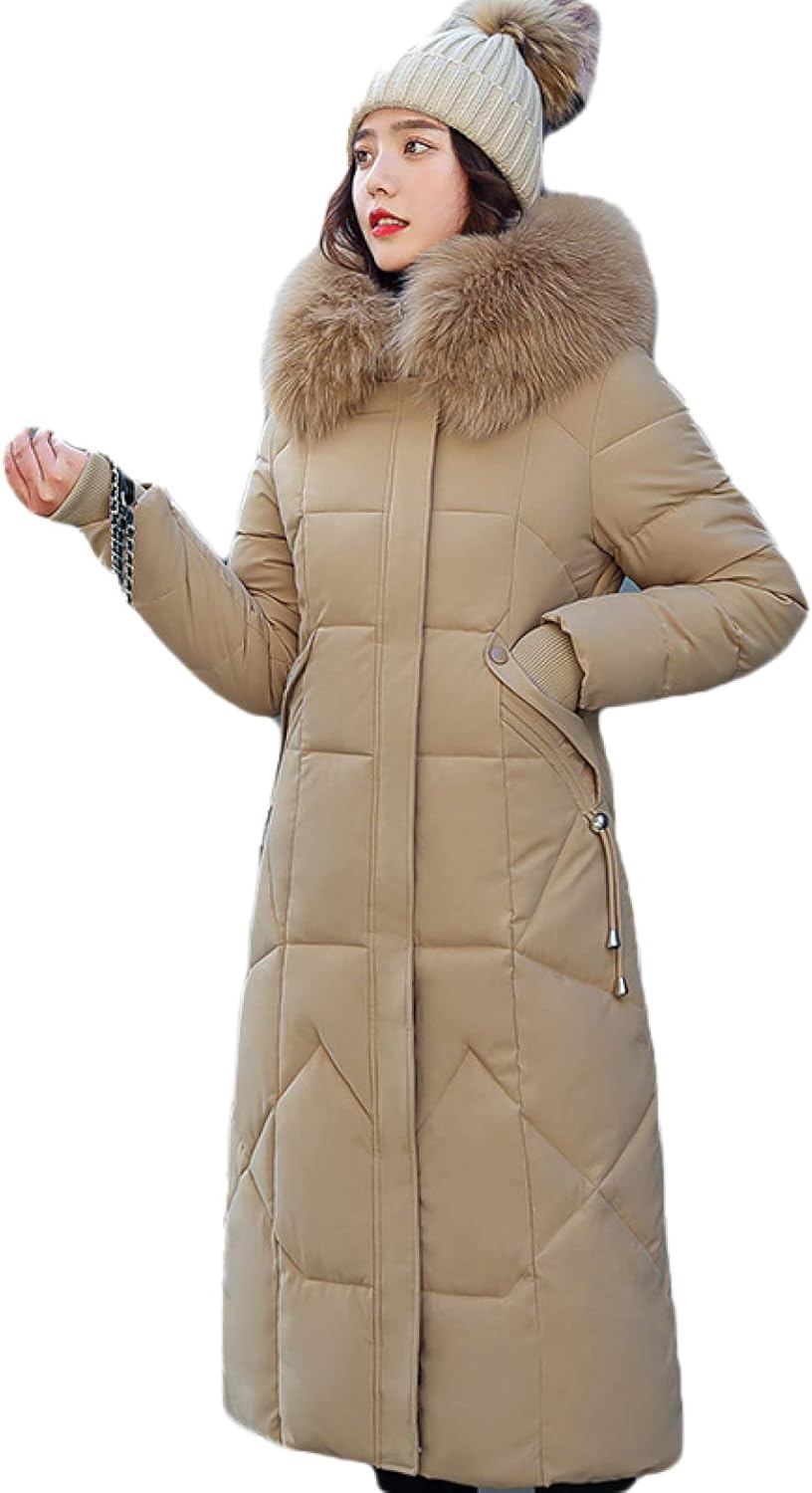 ダウン ベンチコート ファーコート ロングダウンコート 冬コート キルティング 外套 アウター カジュアル 服 おしゃれ ファッション 冬服 秋冬 保温 軽量 着痩せ レディース 女性 ギフト 防寒服|Nartooston