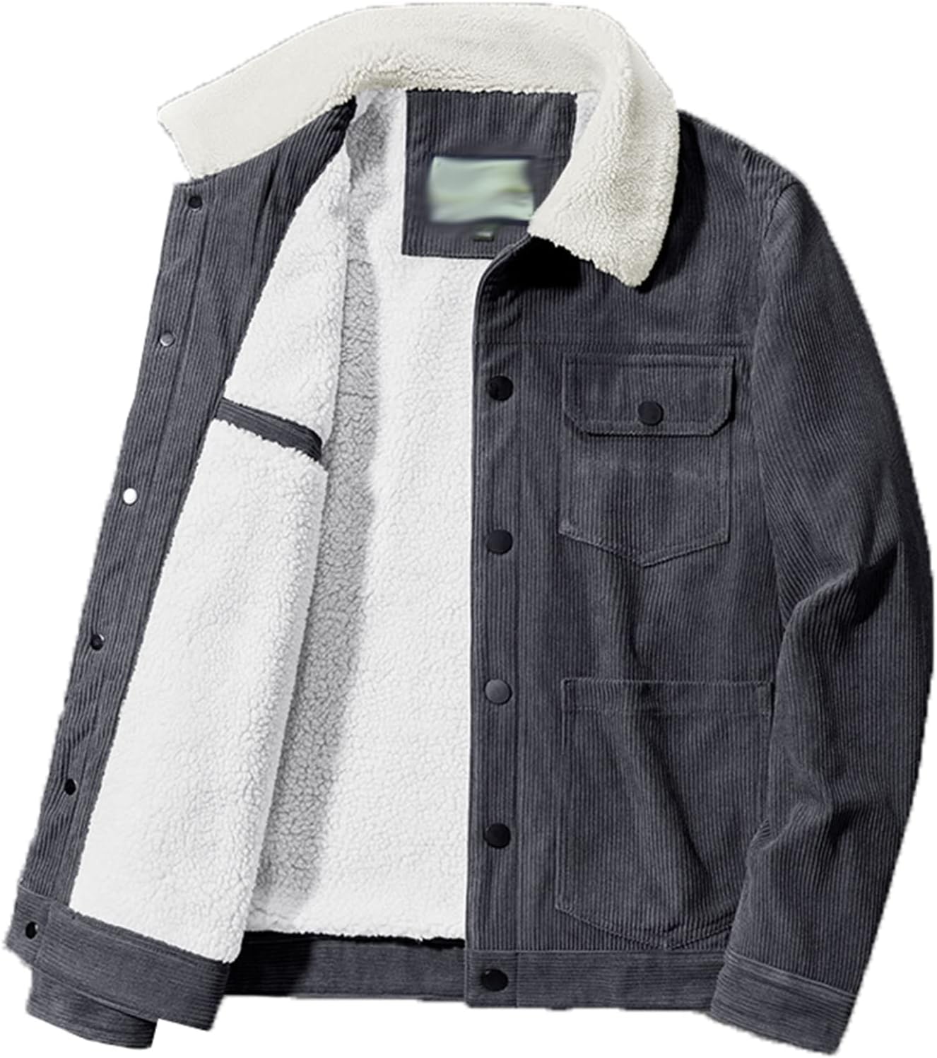 -5XL ボアブルゾン メンズ フリース ジャケット コート 秋 冬 厚手 スタジアムジャンパー スタジャン 無地 大きい 綿服 裏起毛 着痩せ ゆったり カジュアル服 防寒服 保温 アウトドア|Nartooston