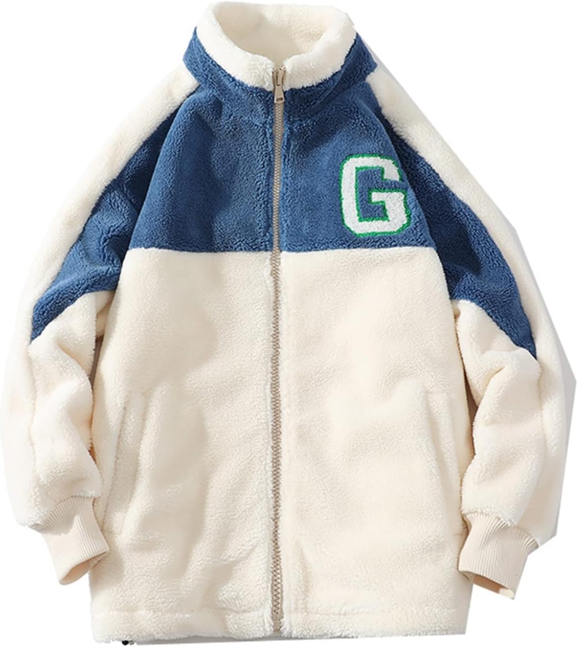 ボアアウター メンズ レディース ペアルック 野球ジャケット コート 秋 冬服 ジップアップブルゾン もこもこ フリース 柔らかい ふわふわ カジュアル ファッション ゆったり 大きいサイズ｜Nartooston 21,957円
