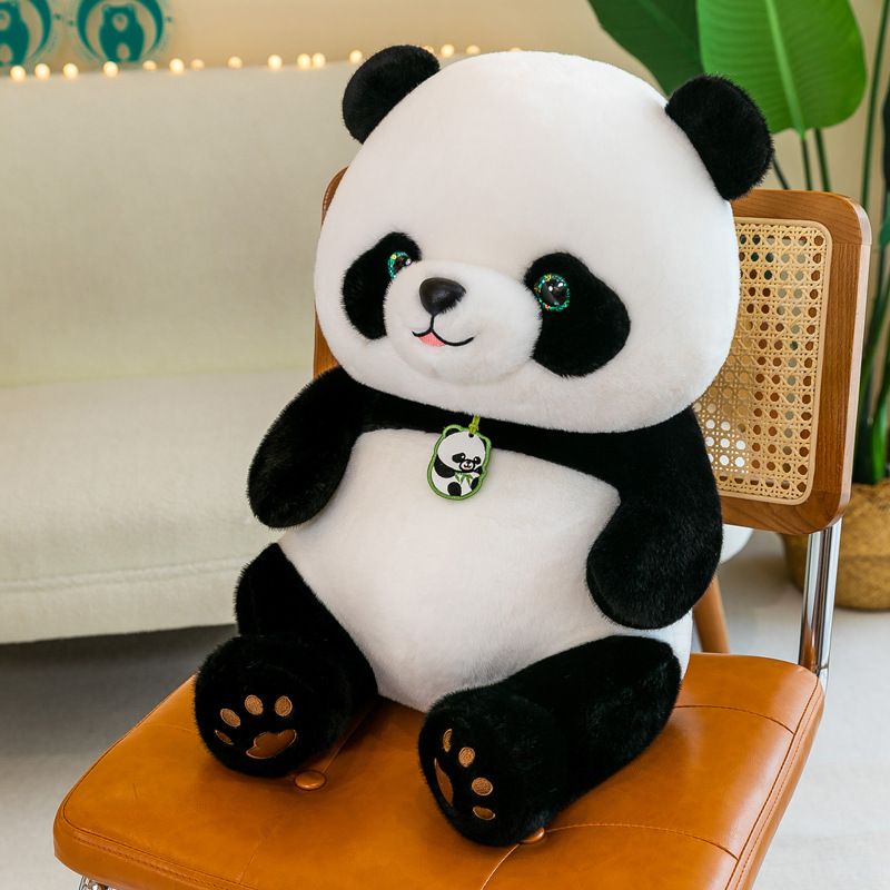 パンダ ぬいぐるみ 抱き枕 癒し系 うるうるの瞳 もこもこ 可愛い 添い寝 柔らかい おもちゃ クッション 子供 彼女 誕生日 プレゼント ギフト インテリア｜Nartooston