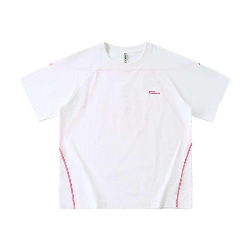 メンズ Tシャツ 半袖 スポーツウェア バックプリント クルーネック 吸汗速乾 通気性 メッシュ カットソー トップス カジュアル ストリート トレーニング ランニング ジム アウトドア 運動着 普段｜Nartooston