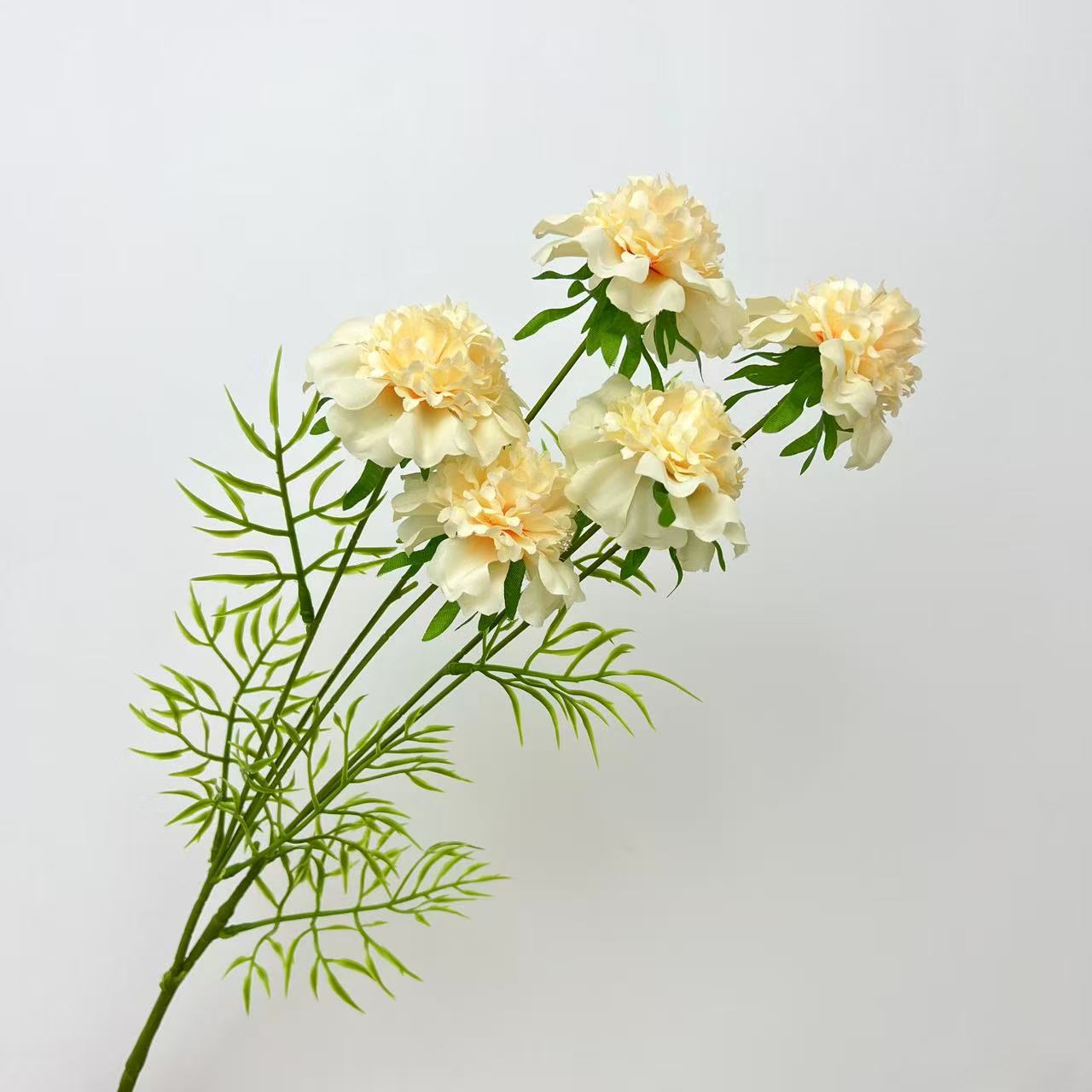 造花 カーネーション 5輪 インテリア 飾り 枯れない花 フェイクフラワー 母の日 仏壇用 墓参り お供え お祝い 結婚式 パーティー 撮影小物 装飾 手作り リース アレンジメント リアル 高品質｜Nartooston