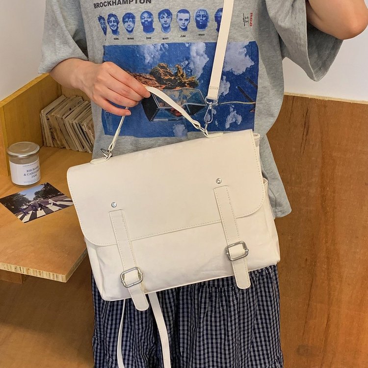 リュック レディース サッチェルバッグ 3way スクエアバッグ 通学 イギリス風 復古風 かわいい おしゃれ 通勤 お出かけ 肩掛け 手提げ A4対応 軽量 PUレザー ピンク