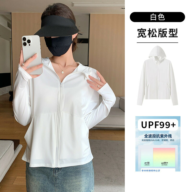 ラッシュガード レディース UVカット パーカー 指穴付き フード付き 日焼け止め 接触冷感 ジップアップ 長袖 薄手 軽量 スポーツ アウトドア 海 プール 登山 散歩 自転車 運転 通勤 通学 紫