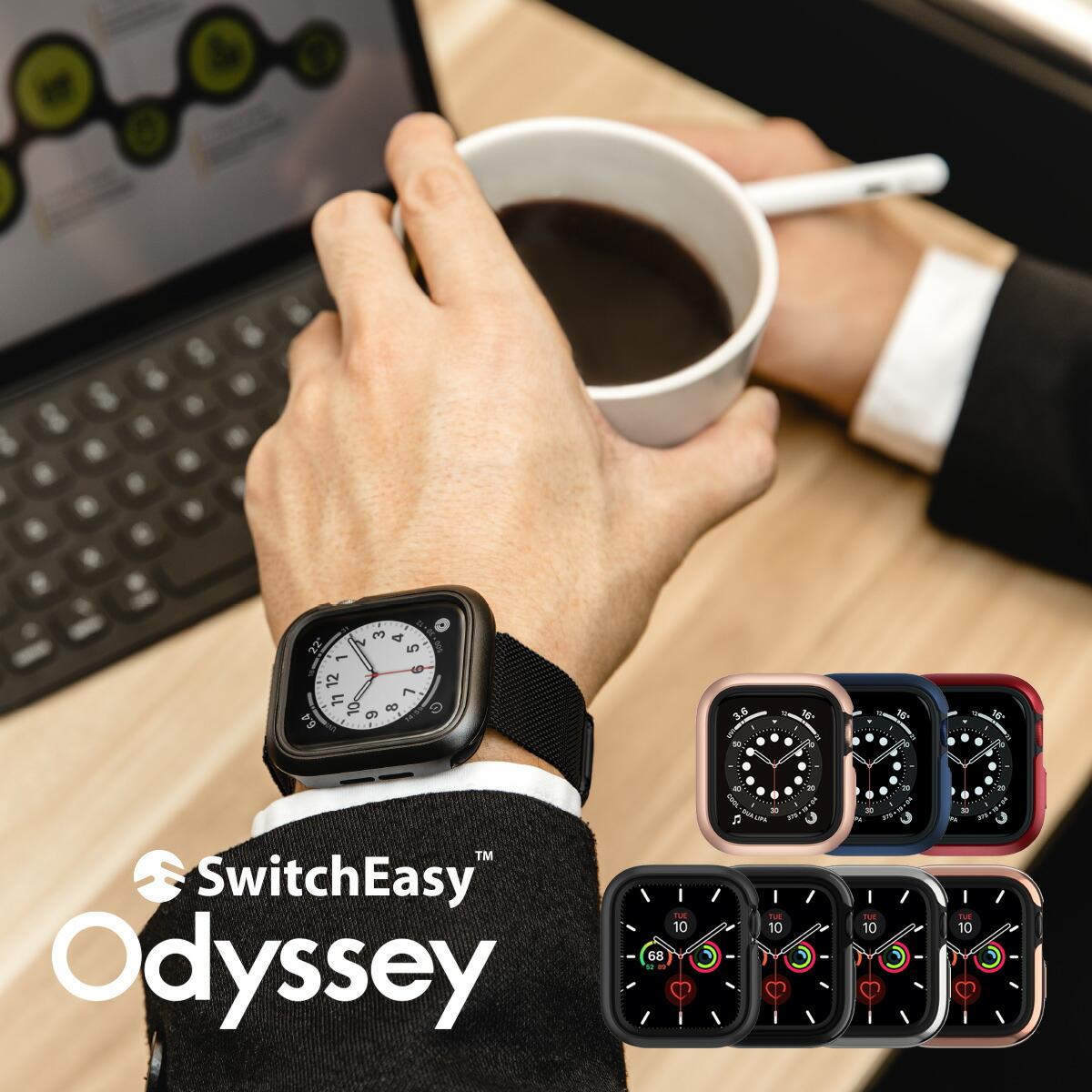 楽天市場 Apple Watch Se Series6 Series5 Series4 44mm ケース アルミ Tpu 耐衝撃 カバー 衝撃 吸収 ハイブリッド カバー 対衝撃 ケース Applewatch Se Series 6 Series 5